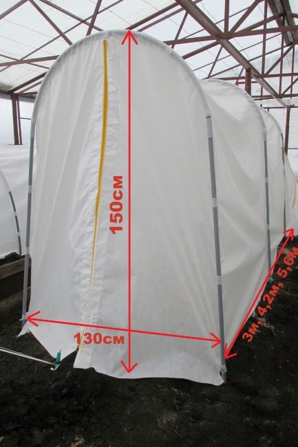 Парник "Огурец-молодец" 3х1,5х1,4м в Кургане
