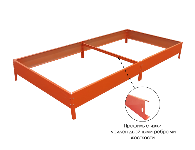 Грядки "Компакт" с односторонним покрытием, 15 см в Кургане